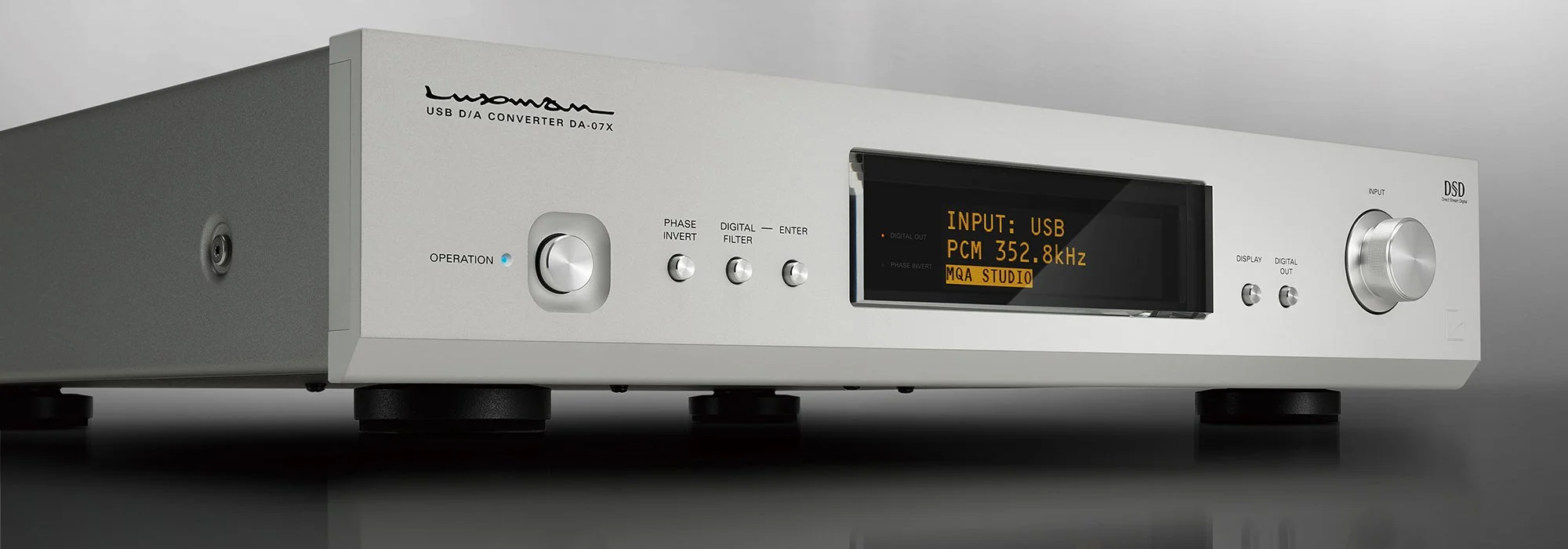 LUXMAN DA-07X DAC - LUXMAN DACs (Digital-to-Analogue Converters